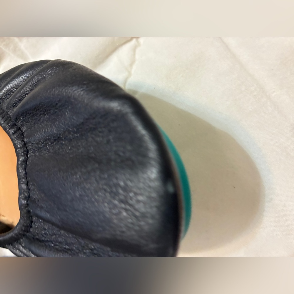 Tieks Black Leather Flats - Picture 4 of 4